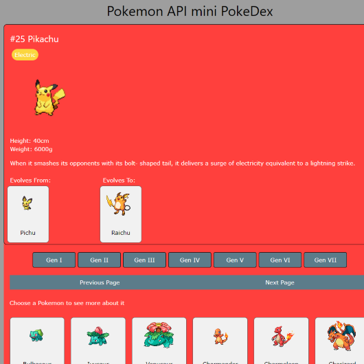 POKE-API app